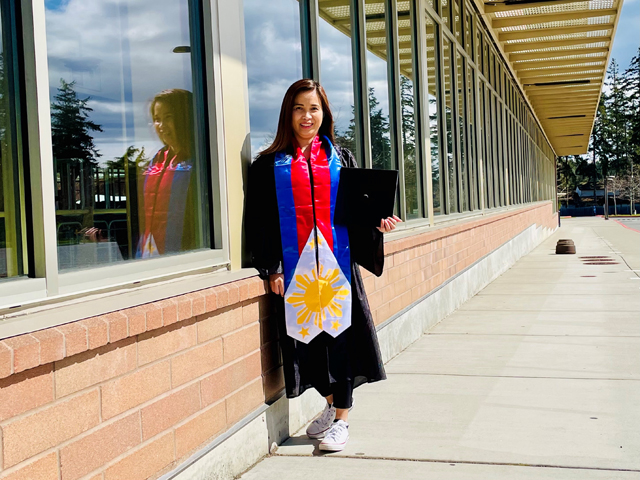 Philippine Flag Graduation Stole